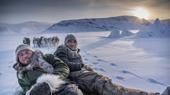 Jens og Isak på tynn is - foto Øyvind Nordahl Næss, NRK