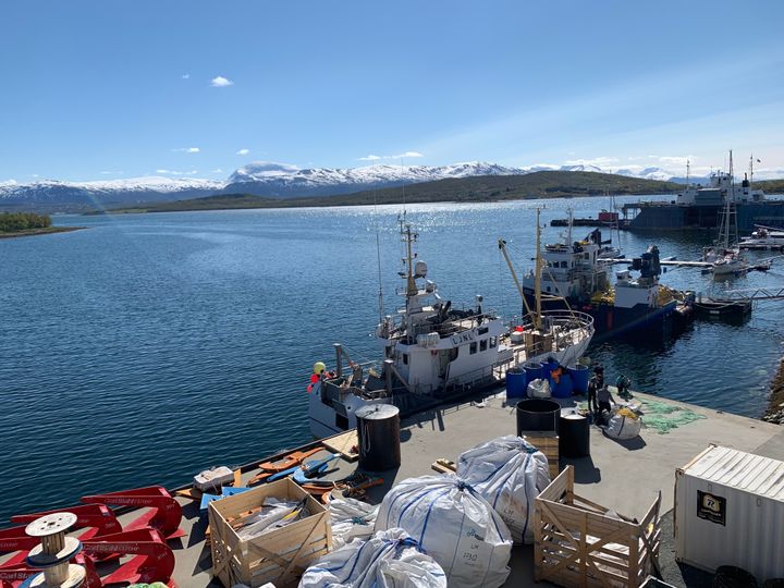 På bedriftsbesøk hos Biotep i Kaldfjord. Foto: Innovasjon Norge