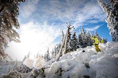 Feilretting, Øvrebø. Foto: Agder Energi Nett