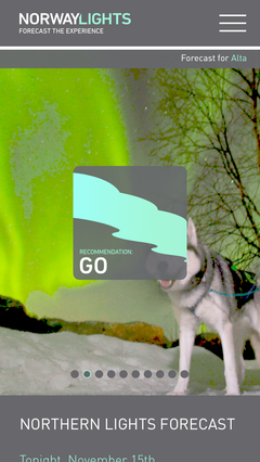 Den nye nordlysappen