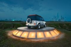 Mercedes-Benz G-Klasse blir elektrisk med Concept EQG. Foto: Mercedes-Benz