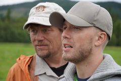 Lars Monsen og Herman Flesvig. Foto: Geir Evensen/NRK