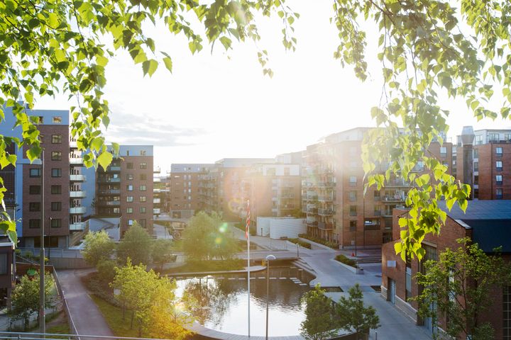 Kværnerbyen  i  Oslo. Foto:  Nadia  Frantsen
