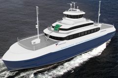 ABB, SINTEF og Fiskerstrand tester brenselceller for verdens første ombygging til en hydrogen hybrid ferge (Ill. Fiskerstrand Holding).