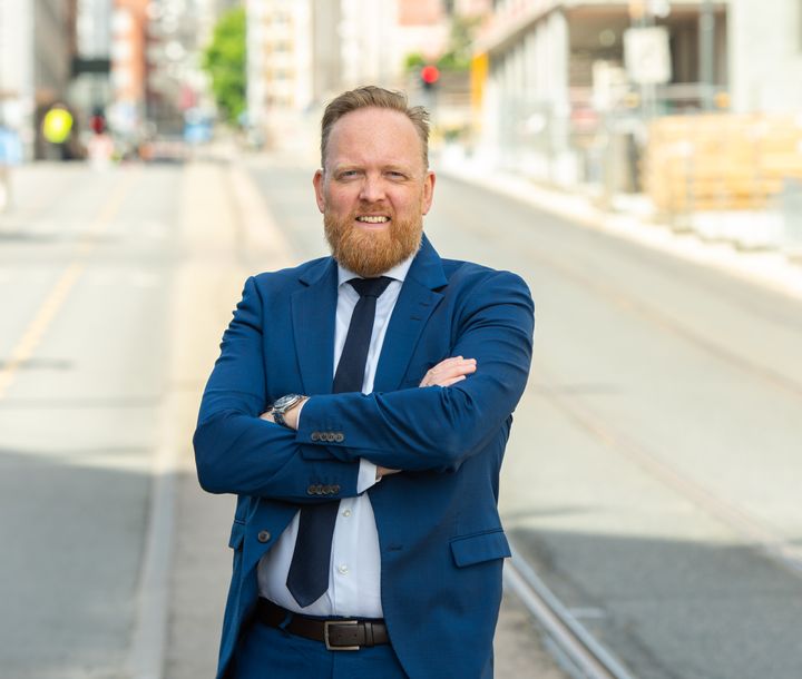 NITO-advokat Fredrik Lund Skyberg. FOTO: NITO
