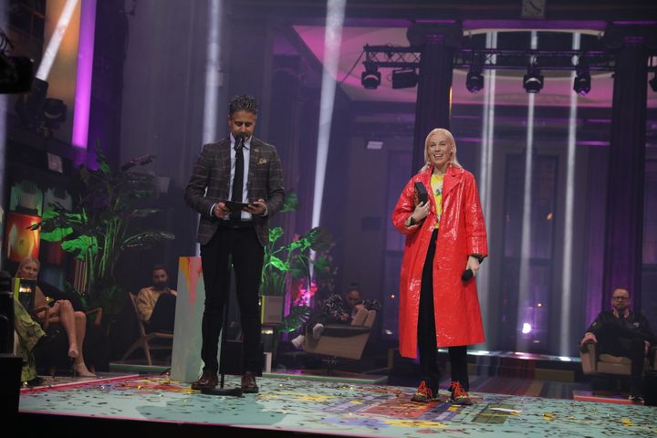 Abid Raja og Gabrielle. Foto: NRK P3