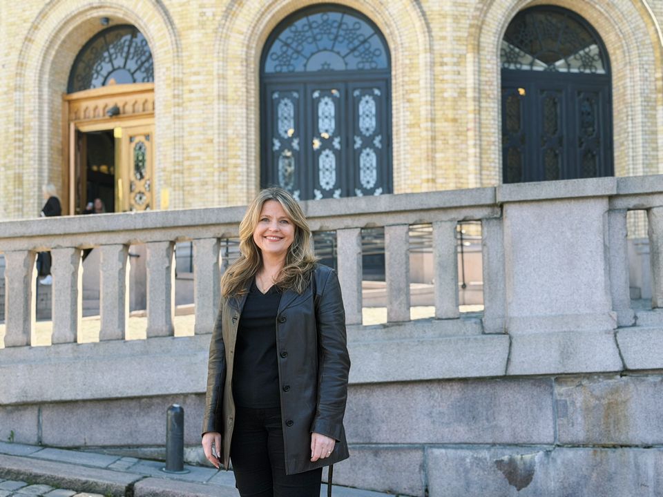 2026-04-23 Sanitetskvinne på Stortinget