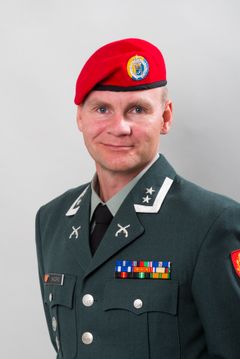 Hærens Talsmann,
oblt Ole Johan Skogmo