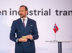 Kronprins Haakon. Foto: Tom Hansen / Innovasjon Norge
