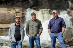 Intoto representert ved: Fra venstre: Scott Basgaard (CTO), Morten Hauan (COO), Frode Aagedal (CEO)