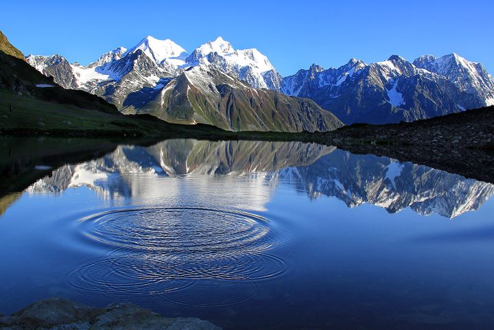 Mount Belukha, Øst-Kasakhstan (bilde kilde: Kasakhstans utenriksdepartement )