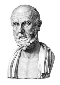 Hippokrates er kjent som legekunstens far