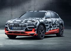 Avbildet modell er prototypen av Audi e-tron.