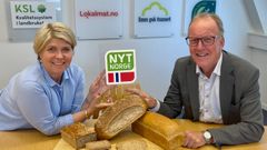 Samarbeidsavtalen ble signert av Nina Sundqvist, adm.dir i Stiftelsen Norsk Mat og Egil Olsvik som er leder for Partnerskapet for norsk matkorn og planteprotein.
