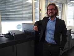 Salgssjef i Konica Minolta, Roger Wiig.