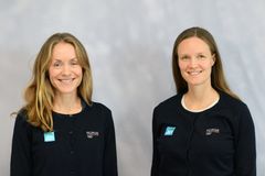 Katja Smith Ødegaard (til venstre) og Kristin Lundanes Jonvik, rådgivere i Sunn idrett, er to av foredragsholderne på foreldrewebinaret 8. november. Til nå har over 3000 personer meldt seg på. Foto: Pernille Ingebrigtsen