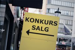 Det blir mindre konkurssalg. Konkurstallene for august viser en nedgang på hele 41 prosent.