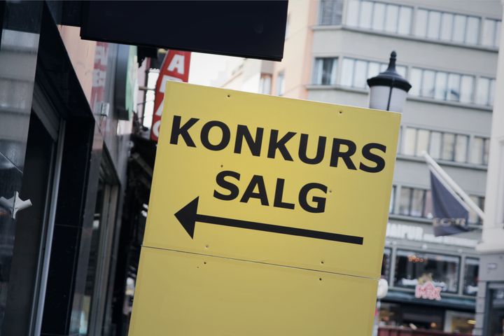 Det blir mindre konkurssalg. Konkurstallene for august viser en nedgang på hele 41 prosent.