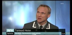 Norges Fredsråd har kåret Tormod Heier som månedens fredsprofil for mai (skjermdump fra NRK)