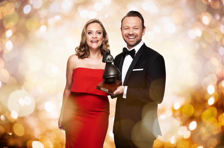 LEDER FILMFESTEN: Henriette Steenstrup og John Brungot. Foto: John Andresen/TV 2