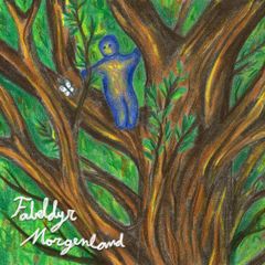 Cover: Fabeldyr - "Morgenland". Artwork: Margrete Skretting Bergset.