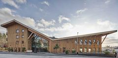 Arkitektur for trivsel og velvære har stått sentralt for Lindesberg Hälsocenter. Foto: Åke E:son Lindman &White