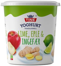 TINE Yoghurt Lime, Eple & Ingefær