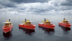 Hydrogenious LOHC Maritime AS skal demonstrere bruk av brenselceller og hydrogen for produksjon av energi på et fartøy. Edda Wind-fartøyene i Østensjø er tilrettelagt for det nye fremdriftssystemet. (Ill. Østensjøgruppen)