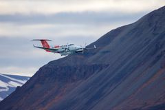 Aksjonsledelsen vil uansett motta bilder fra Kystverkets overvåkningsfly, LN KYV. Foto: Espen Reite