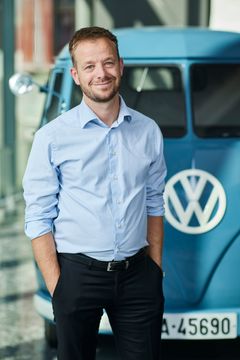 Lars Joakim Hanssen, ny kommunikasjonssjef for Volkswagen og Volkswagen Nyttekjøretøy. Foto: Kilian Munch
