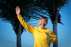 LØPEDRONNINGEN  Mariann Stenbakk eller «løpe-dronninga» som hele Moss kaller henne, er en blid og sprek dame på 77 år med masse energi. Foto:  Kristoffer Steffensen Lenes/ TV 2