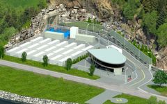 Naturgitte fortrinn på Vestlandet gjør bedriften kostnadseffektiv gjennom rik tilgang på kortreist strøm, mulighet til å benytte fjord til kjøling og bruk av eksisterende infrastruktur og sikkerhet gjennom gruven som ligger beskyttet.  
Foto: Lefdal Mine Datacenter