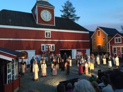 Karlslyst gård i Malvik har flere ganger fått støtte til ulike prosjekter på den historiske gården. Nå er det tårnbygget som står for tur. (Foto: Simen Bjørgen/Kulturminnefondet)