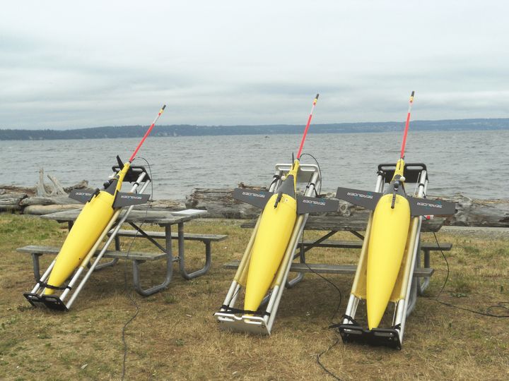 SEAGLIDER, KONGSBERG MARITIME: Et av prosjektene som er bevilget fra DEMO 2000 er Seaglider som skal brukes i kartlegging av de store havområdene i Barentshavet.
FOTO: Sea Glider, Kongsberg Oil & Gas