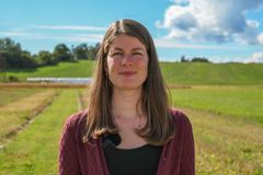 – Jeg ser for meg at denne teknologien kan være i bruk på jorder verden over for å redusere klimagassutslipp om ikke altfor lenge, sier NMBU-stipendiat Elisabeth Gautefall Hiis. Foto: Tonje Lindrup Robertsen