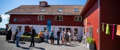 Glasslåven kunstsenter på Granavollen, Gran, feirer i år 5-årsjubileum. Foto: Ingvil Skeie Ljones