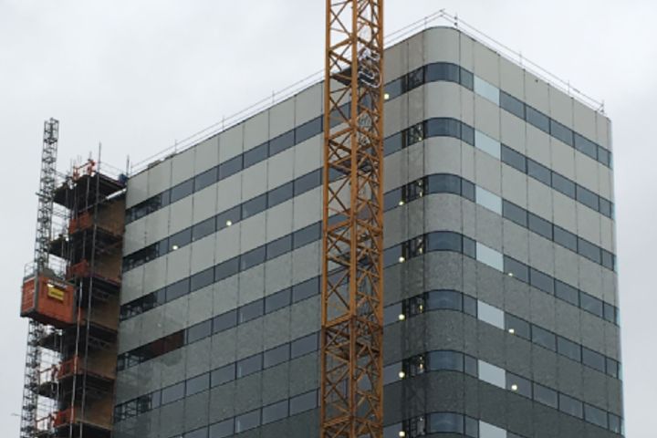 Regionens Hus i Göteborg har fasader med Xtreme 70/33 og innvendig solavskjerming.
