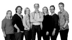 Team Nordisk Film Production. (fra venstre): Tove Mar, Sigurd Mikal Karoliussen, Live Bonnevie, Aage Aaberge, Elisabeth Kvithyll, Kristoffer Metcalfe og John Einar Hagen. Foto: Petter Berg