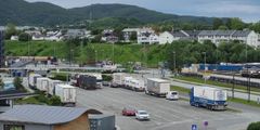 Ulovlig parkering på Bodø ferjekai blir bøtelagt. Illustrasjonsfoto: Torghatten Nord AS