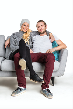 Aina og Martin. Foto: Svein Bringsdal/TV 2