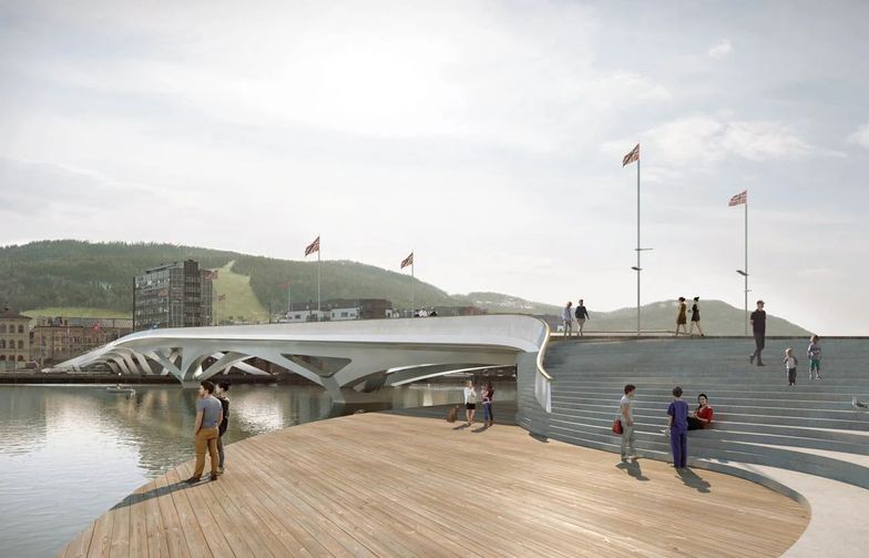 Fundamentering (FAS) får ansvar for på fundamenteringsarbeidene på den nye bybroa i Drammen.