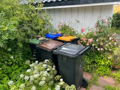 ARENDAL: Leier du sommerhus i Arendal i sommer, så kan dette være sorteringsløsningen som møter deg. FOTO: GRØNT PUNKT NORGE