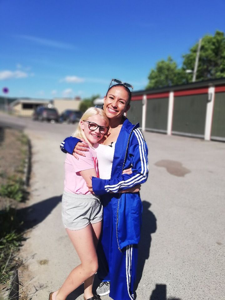 Pia fra Drømmekanalen med Mona Berntsen
