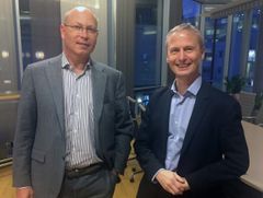Frank Horntvedt og Arne Helme. Foto: KPMG