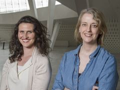 Ballettsjef, Ingrid Lorentzen, sammen med operasjef, Annilese Miskimmon. Foto: Erik Berg.