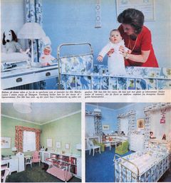HKH Dronning Sonje med prinsesse Märtha Louise. Nære portretter var varemerke. Faksimile.