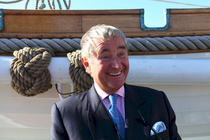 BLID: Investor Christen Sveaas ønsket å hylle gründer Bendt R. Rasmussen gjennom å gi en skøyte til Redningsselskapet.