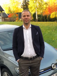 Fredrik Matheson, påtroppende direktør for Volkswagen Nyttekjøretøy i Harald A. Møller AS