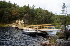 Ny rundløype: Løypeutvalget i IK Våg har laget en ny løype de har kalt Rossevann rundt, der den nye broa over Smalsund er en del av turen.