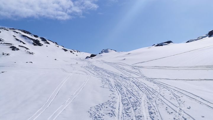 Flotte forhold for skiturer i Ofoten. Foto: Trond Baadstø
